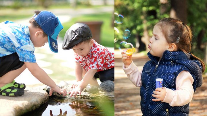 Attività all’aperto per bambini