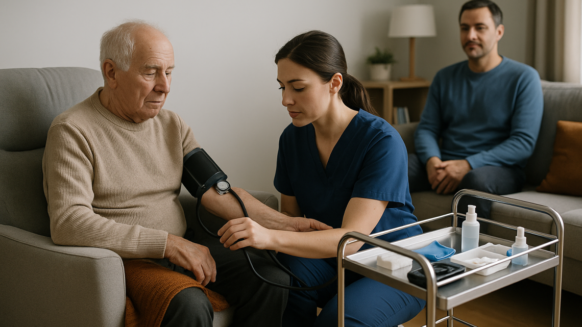 Assistenza infermieristica domiciliare per anziani fragili: ridurre spostamenti, attese e stress per tutta la famiglia