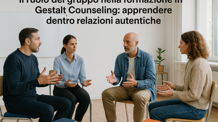 Il ruolo del gruppo nella formazione in Gestalt Counseling: apprendere dentro relazioni autentiche