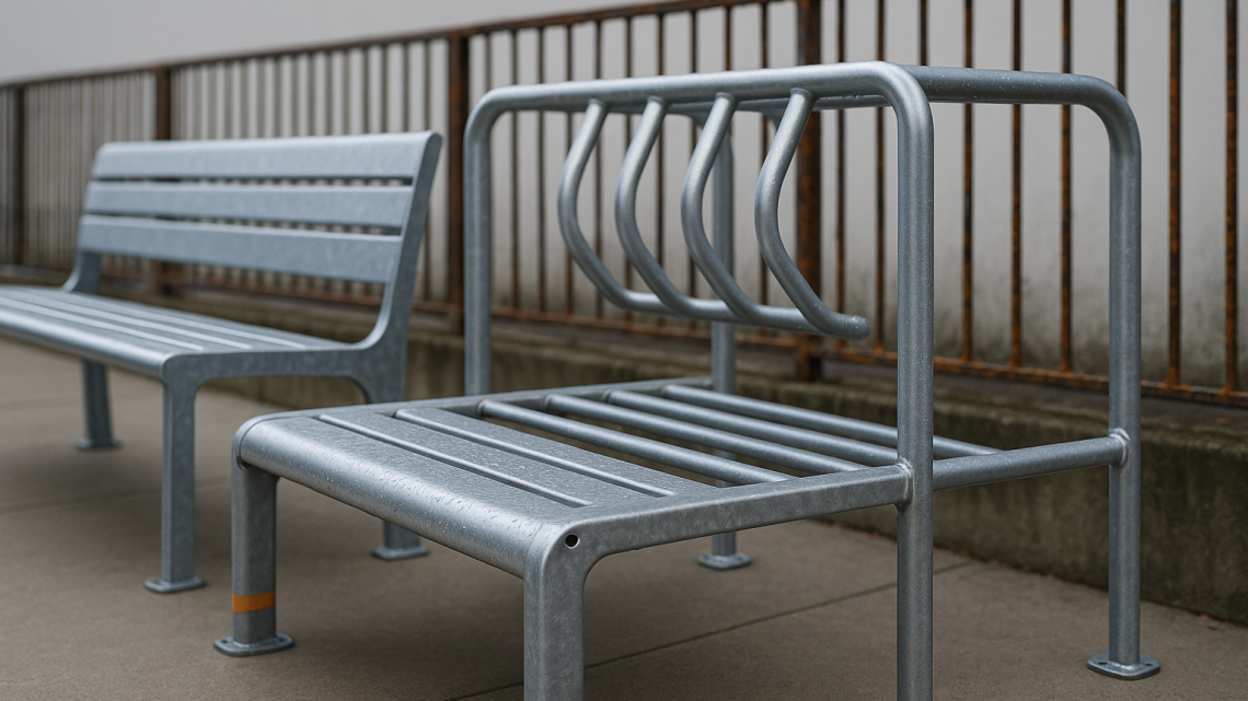 Arredo urbano in metallo: come prevenire corrosione e usura